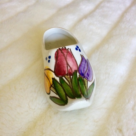 Miniature Handpainted Deft Danish clog - Picture 2 of 4